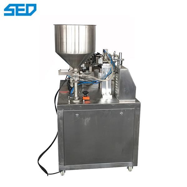 High Viscosity Liquid Semi Automatic Hose Filling And Sealing Machine For Aluminum Tube