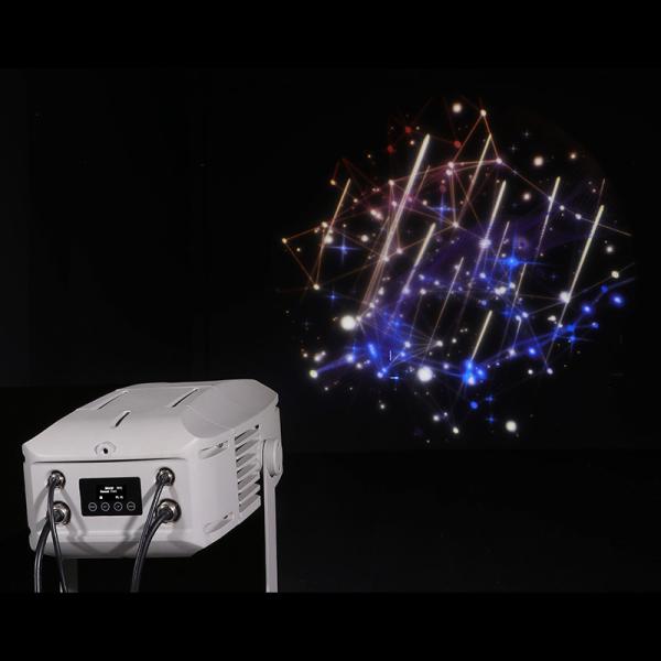 Custom 400W Outdoor IP65 Waterproof Rotating Advertising Image Projection Lamp Gobo Shop Logo Projector