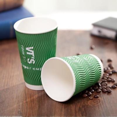 new type  ripple wall paper coffee cups with lids, ripple wall paper cups making machine