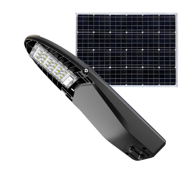 Die Casting Aluminum IP66 60W Solar LED Street Light Time Control