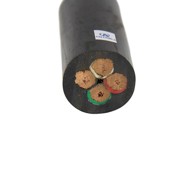 2 AWG 4 Conductor 2KV Type G Power Cable Mining Flexible Rubber Cable
