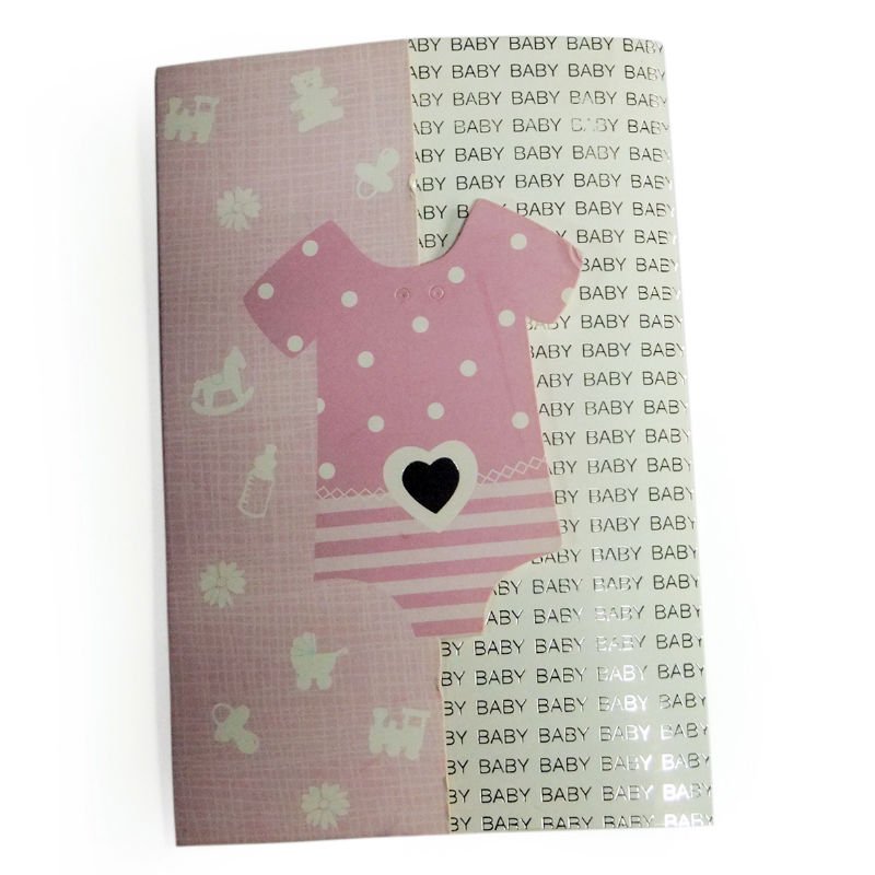 OEM Sliver Hot Stamping online greeting Laminated Card Printed services for Kids