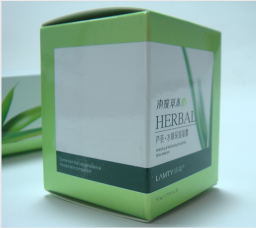Cosmetic Paper Boxes Tuck End Folding Cartons For Skincare Packaging