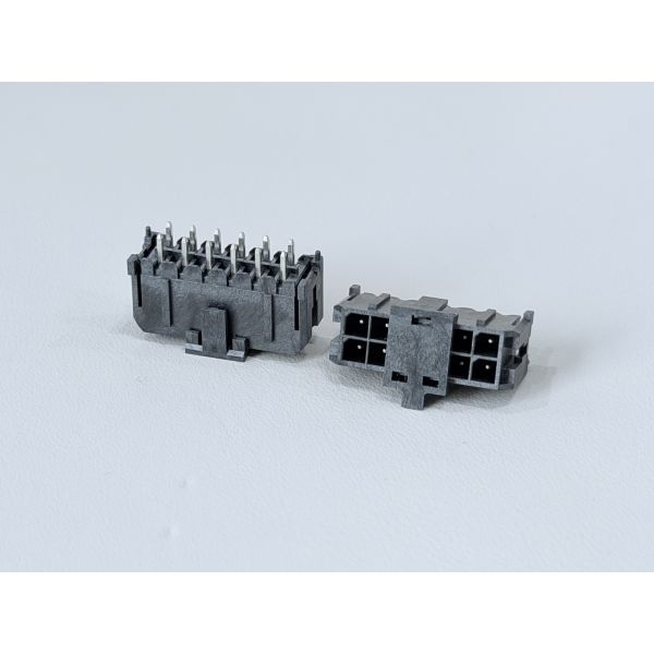 Micro-Fit 3.0 tyco Pin Header 3.0mm Pitch 2×6 Vertical PCB Power & Signal Connector with Peg, Tin-Plated Terminals for IDC Wire Harness, Automotive & Server