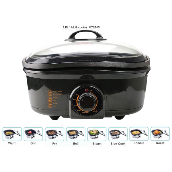 Non Stick Multi Cooker Pressure Cooker Smart Pro Fast Heating 5 Litre Single Dial