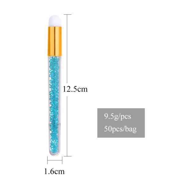Щетки лицевого макияжа носа губы яркого блеска очищая для рекламы