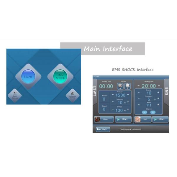 448KHz Diathermy Tecar Therapy Machine Cellulite Reduce