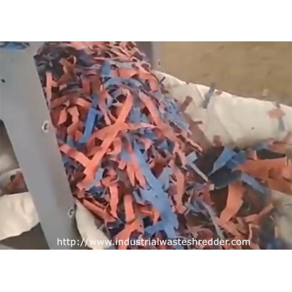 El poncho de alta resistencia de la trituradora de residuos industrial del toldo de los PP de los toldos filma la trituradora