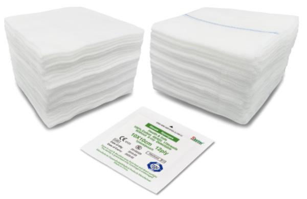 Non sterile/sterile Absorbent Gauze Sponge (Gauze Swab) CE/ISO