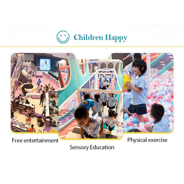 Customizable Circus Themed Childrens Indoor Park Play Area Slide Game Center