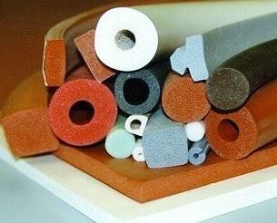 Silicone Rubber Sponge Foam Tube Harmless No Cracking For Protective Jacketing