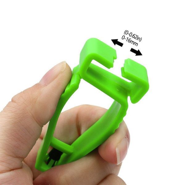 Custom High Strength POM Plastic Glove Clip with Anti-lost Hook for Multi-functional Industrial Use