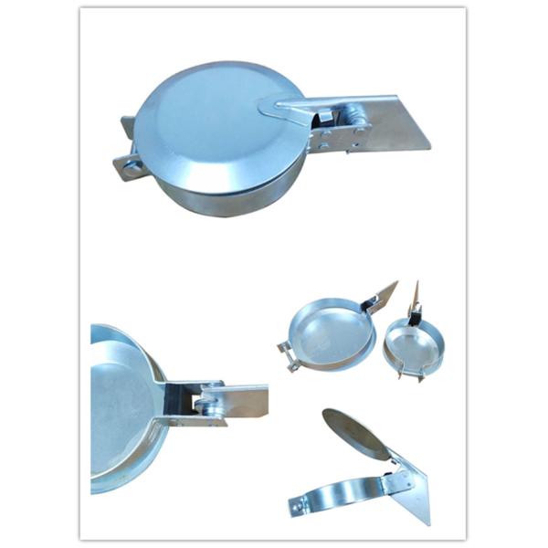 Verticale d'acier doux galvanisant le chapeau de pluie d'échappement de 2mm