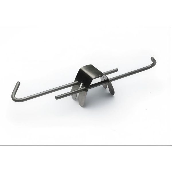 HFS031 DOUBLE HANGER WIRE WITH SPRING ALREADY ASSEMBLED FOLD TYPEI