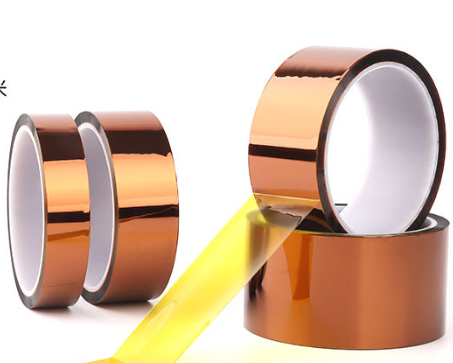 Industrial Heat Resistant 55μm Kapton Tape with Silicone Adhesive and Polyimide Film