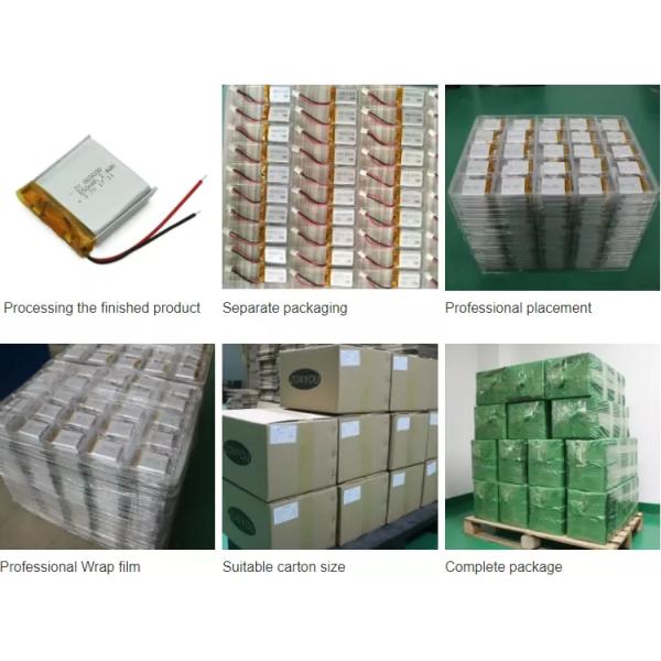 3.7V 500mAh Custom Rechargeable Polymer Lithium Battery 552338 для цифровых продуктов 3C