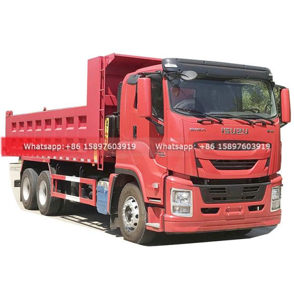ISUZU GIGA 6X4 460HP 20 tonnes camion à décharge 25 tonnes camion à décharge 18m3 20cbm camion à décharge bas prix Ventes d'usine