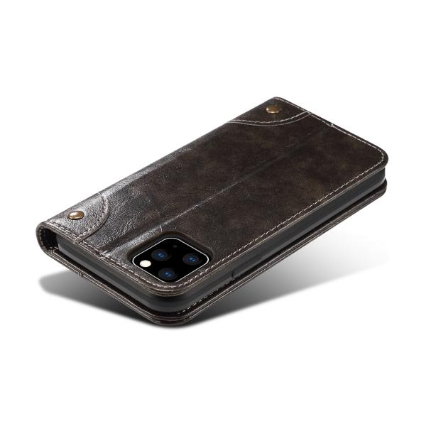 Genuine Leather Wallet Phone Case ODM / OEM Luxury Iphone Leather Case