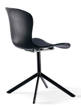 modern plastic hotel dining chair with metal leg/hotel meeting chair