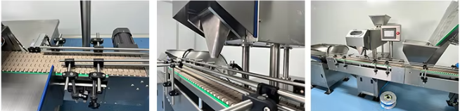 High-Speed Automatic Tablet Counting Machine with 15,000 Tablets Per Minute and >99.98% Accuracy for 10~500ml Bottles