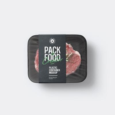 Empacotamento da refeição pronto para comer de CPET PETE Pre Made Packaging FDA