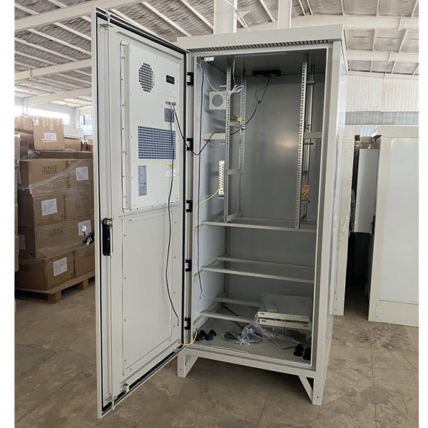 Gabinete de batería para exteriores respetuoso con el medio ambiente, protección contra rayos de 60KA