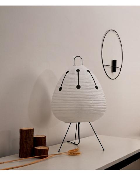 Japanese Design Akari Noguchi Yong Table Lamp Paper Standing Lamp (WH-MTB-252)