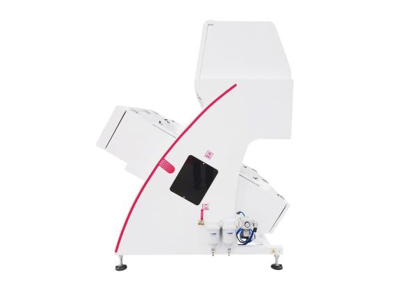 RGB CCD Corn Grain Wheat Color Sorter Machine 4 Chutes 256 Channels