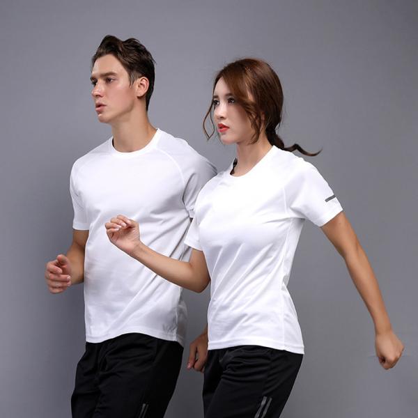 Soft Running Wear Fitness Sports Elastic Clothing Athletic Bodybuilding T Shirts