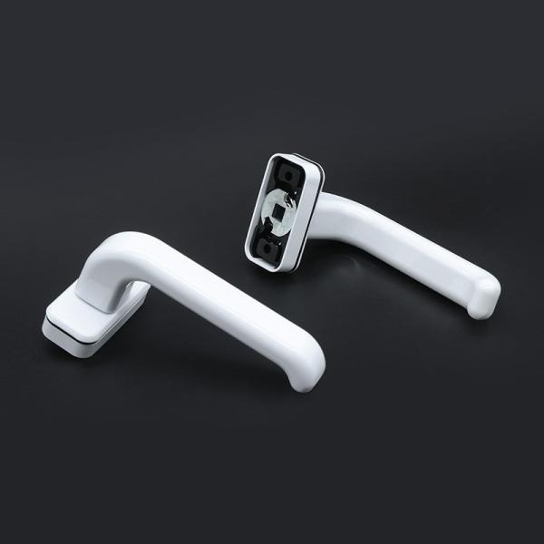 Aluminum Window and Door Handles in Modern Design for Black UPVC Window Accessories