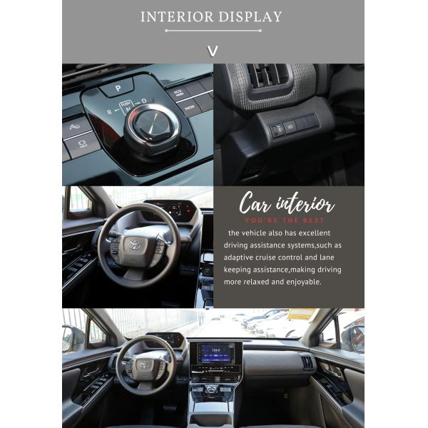 2024 2023 Toyota Bz4X Auto SUV Petite automobile Véhicule à énergie de dépôt