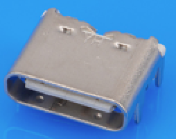 6P DIP USB Tipo C conector linha única 6,9 mm comprimento 3A 3U