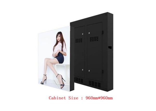 40000 Dots /㎡ Outdoor Digital Advertising Screens , Led Advertising Panel SMD2727
