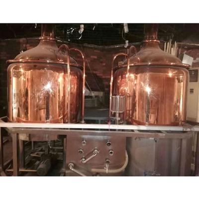 Equipamento de cerveja Brewpub Micro cervejaria com método de aquecimento por fogo