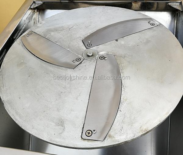 Stainless Steel Plantain Chips Cutter Machine For Fruit Vegetable Slicing