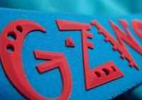 Bande élastique de logo fait sur commande et de silicone antidérapant pour la veste de manteau de vêtement