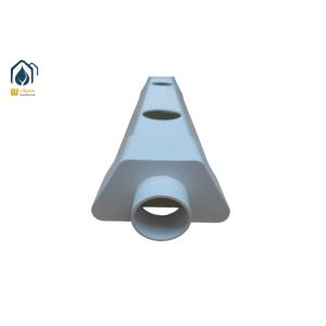 100x50mm 100x100mm Hydroponic Tube System Customized PVC NFT Channel