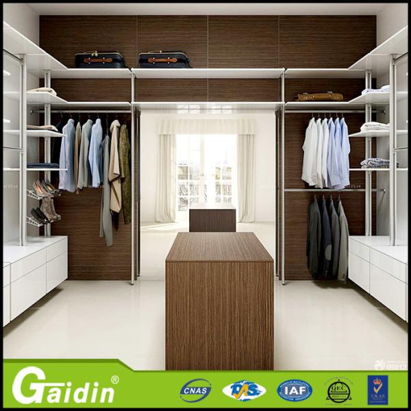 China supplier high qulaity custom-made aluminum pole system almirah wardrobe