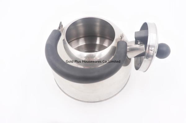 3L Household hot selling simple steel whistling kettle water natural color tea kettle stainless steel for home
