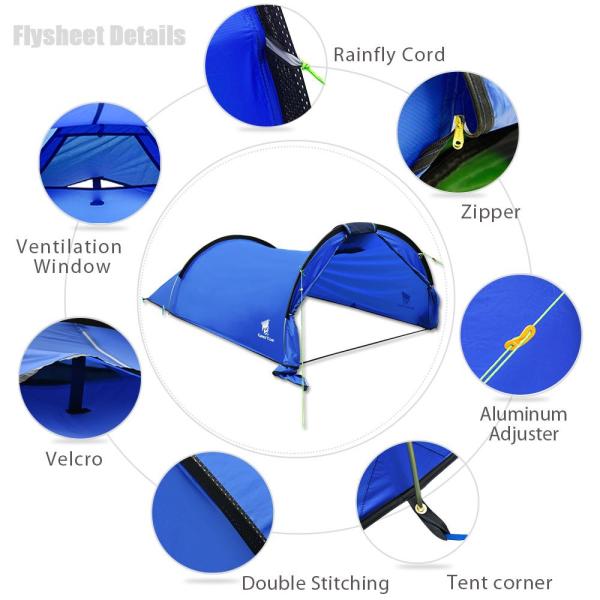 PU3000MM Inflatable Camping Tent