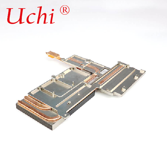 Laptop Computer Heat Sink Fan Heat Pipe Radiator Cooling Plate Component