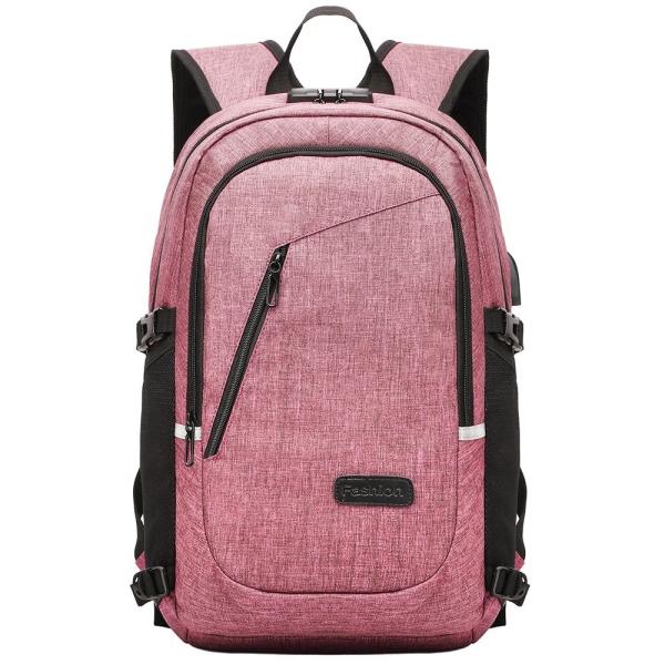 Anti Theft Short Trip Laptop Backpack Large Capacity Waterproof With USB Charging