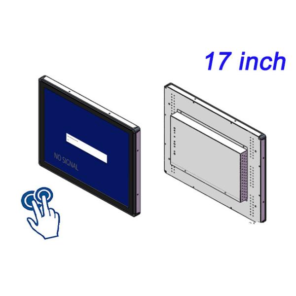 17-Inch Touch Embedded Display for Manufacturing Control Systems, Laboratory Instruments, Public Terminals, and HMI Panels