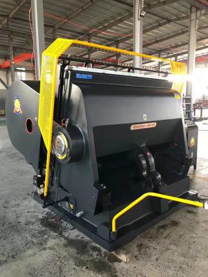 A cavidade dos PP cobre a máquina cortando cortando lisa da imprensa do cartão manual para o cartão