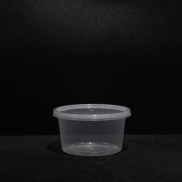 440ml PP Material Lunch Box Round Shape Plastic Lunch Containers OEM Brand
