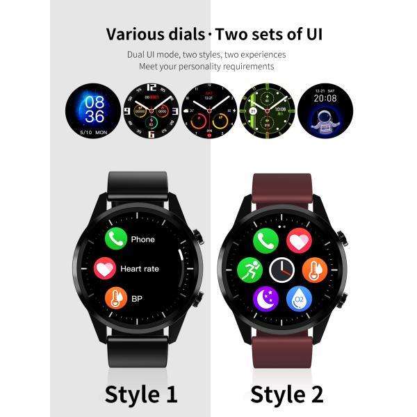 Диапазоны фитнеса спорта Smartwatch медицинского контроля TFT F35 1.28inch