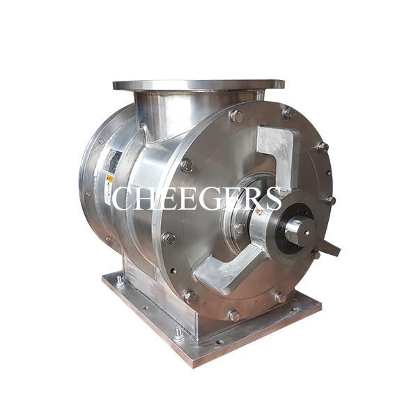 1.1KW Dust Collector Rotary Valve 2 Ton/h Stainless Steel Sanitary