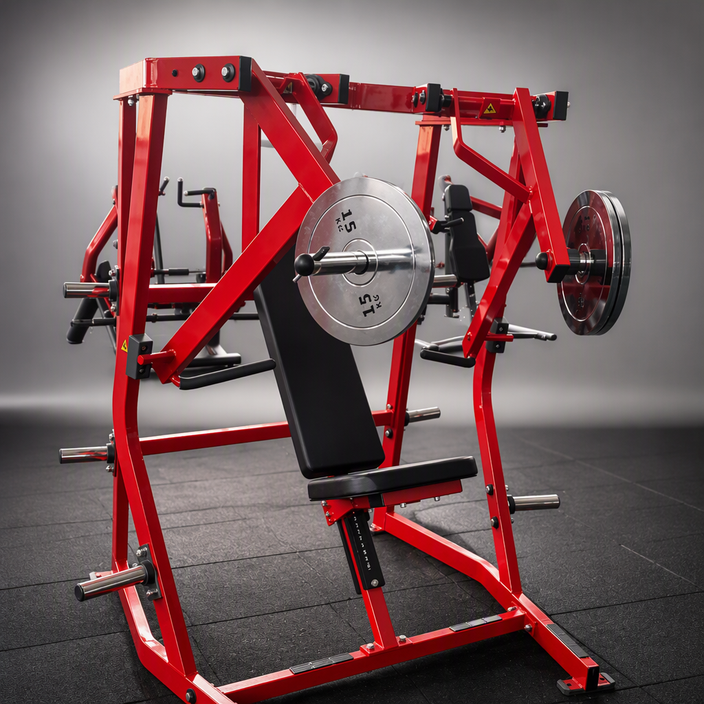 Commercial Plate Loaded Decline Seated steel Chest Press Machine for Lower Chest Workout