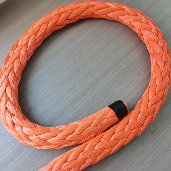 High Strength 10mm 12mm 12 Strand Uhmwpe Fiber Braid Line Marine Sail Rope Yacht