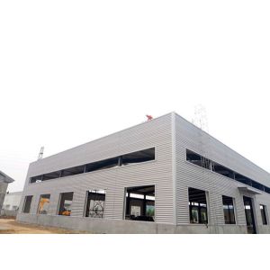 Hot Dip Galvanised / Painted Structural Steel Construction Buildings For Warehouse